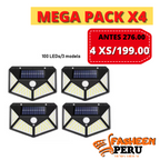 LumaGuard Øko Solbevægelsessensor LED Sikkerhedslampe