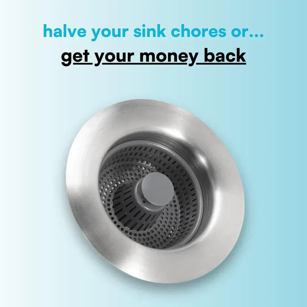 Navaro 3-i-1 tilbehør til vask i rustfritt stål