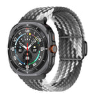 Cinturino in nylon intrecciato con fibbia magnetica Arivra per Galaxy Watch Ultra