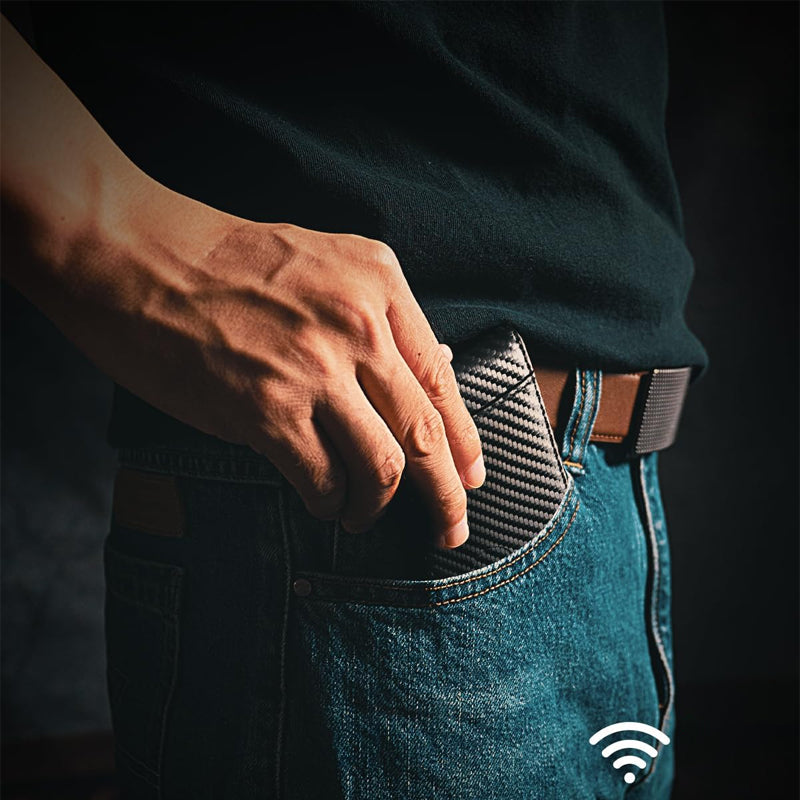 Genuine Leather Theft Protection Card Holder