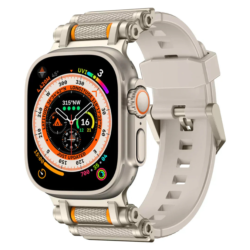 Kestrel | Tactical Rotating Silicone Strap for Apple Watch | Petprovac