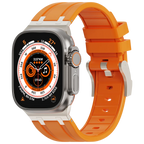 Deluxe Aurion Metal Head Silicone Band for Apple Watch | Petprovac