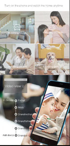 NovaGuard EchoCam 1080P WiFi Security Cam with Night Vision