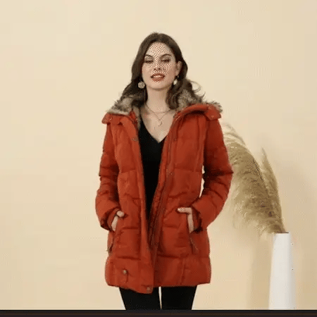 Giacca Invernale Calda Impermeabile GlacierGuard con Cappuccio