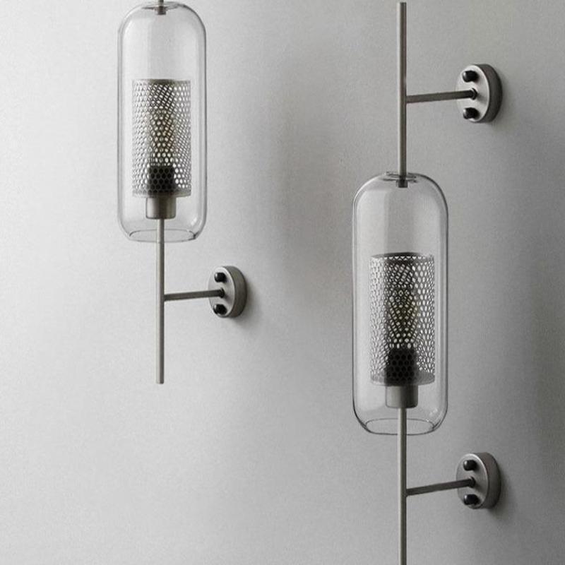 LumaHex Bikakevegglampe med varm gyllen glød