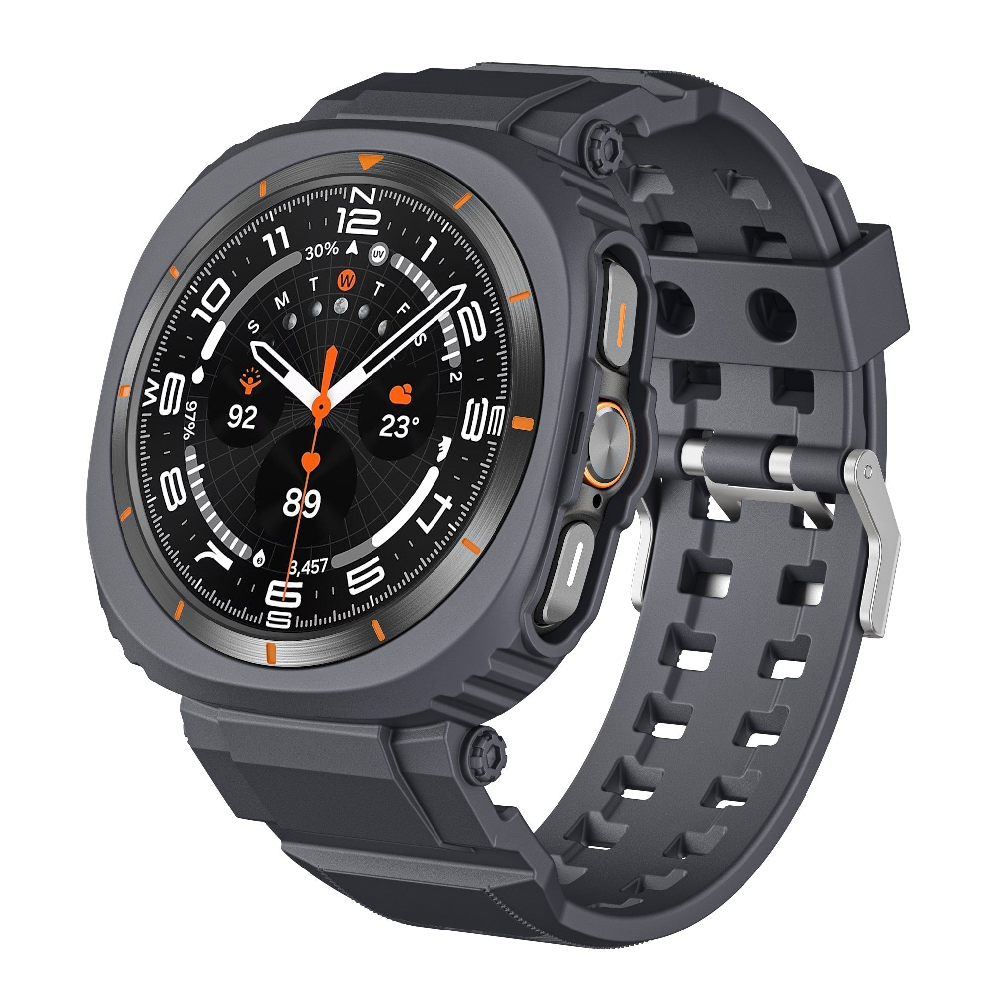 FlexTone Sport TPU Band and Case for Samsung Galaxy Watch Ultra 47mm