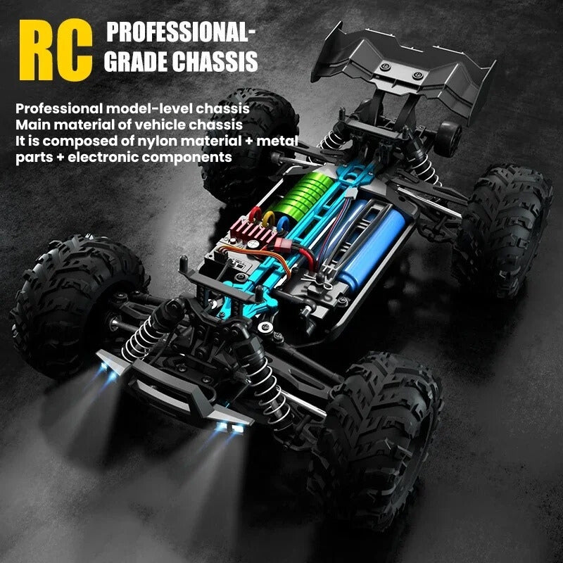 StormRift 1:16 Skala Zdalnie Sterowana Ciężarówka 4x4 Off-Road z Pilotem i LED