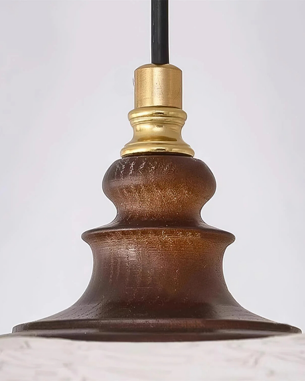 Aurelia kronbladslag pendellampe med blødt skær til soveværelse