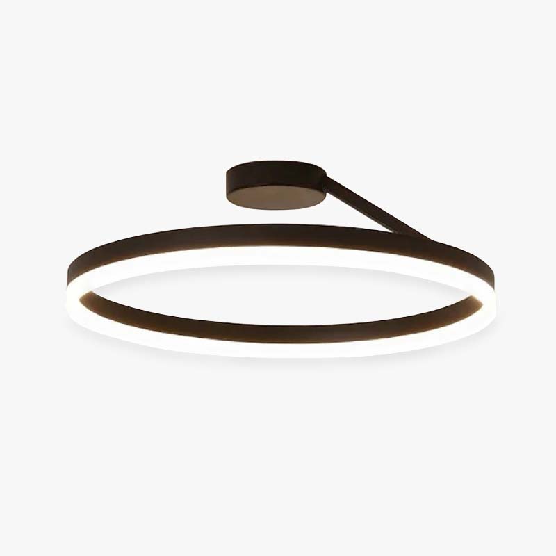 Plafonnier à LED LumaAura Or pour salons et autres pièces