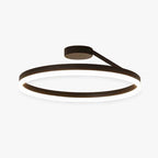 Plafonnier à LED LumaAura Or pour salons et autres pièces