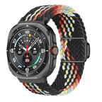 Cinturino in nylon intrecciato con fibbia magnetica Arivra per Galaxy Watch Ultra