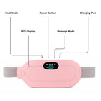 Cordless Period Heat Pad With Vibration And Three Temperature Settings