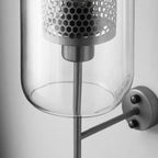 LumaHex Bikakevegglampe med varm gyllen glød