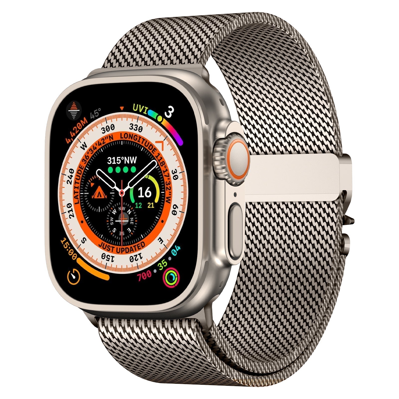 Tali Gelung Milanese Lunera Untuk Jam Tangan Apple