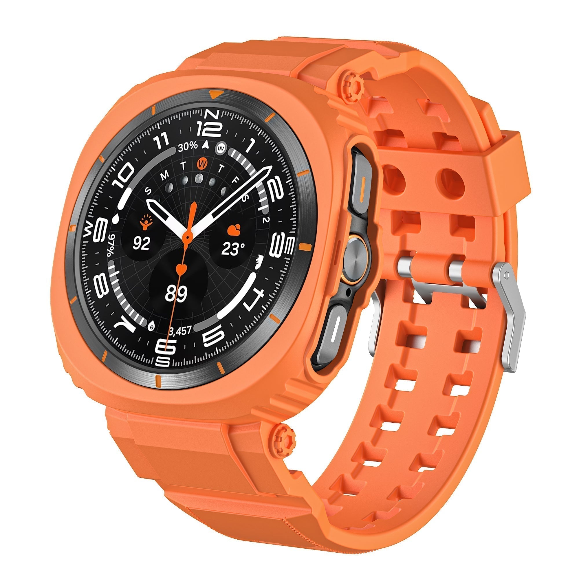 FlexTone Sport TPU Band and Case for Samsung Galaxy Watch Ultra 47mm