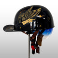 Moto baseballpetstijl helm met DOT- en ECE-certificering