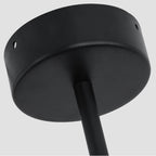 NovaLuxe gouden en zwarte LED-kroonluchter voor woonkamers, kantoren, slaapkamers