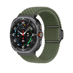 Cinturino in nylon intrecciato con fibbia magnetica Arivra per Galaxy Watch Ultra