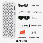 RLPRO Nine Wave Rotlicht-Panel für Hautgesundheit zu Hause