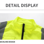 Cooling vest with fan system for pleasant work comfort