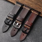 Curea din piele naturală Marin pentru Apple Watch