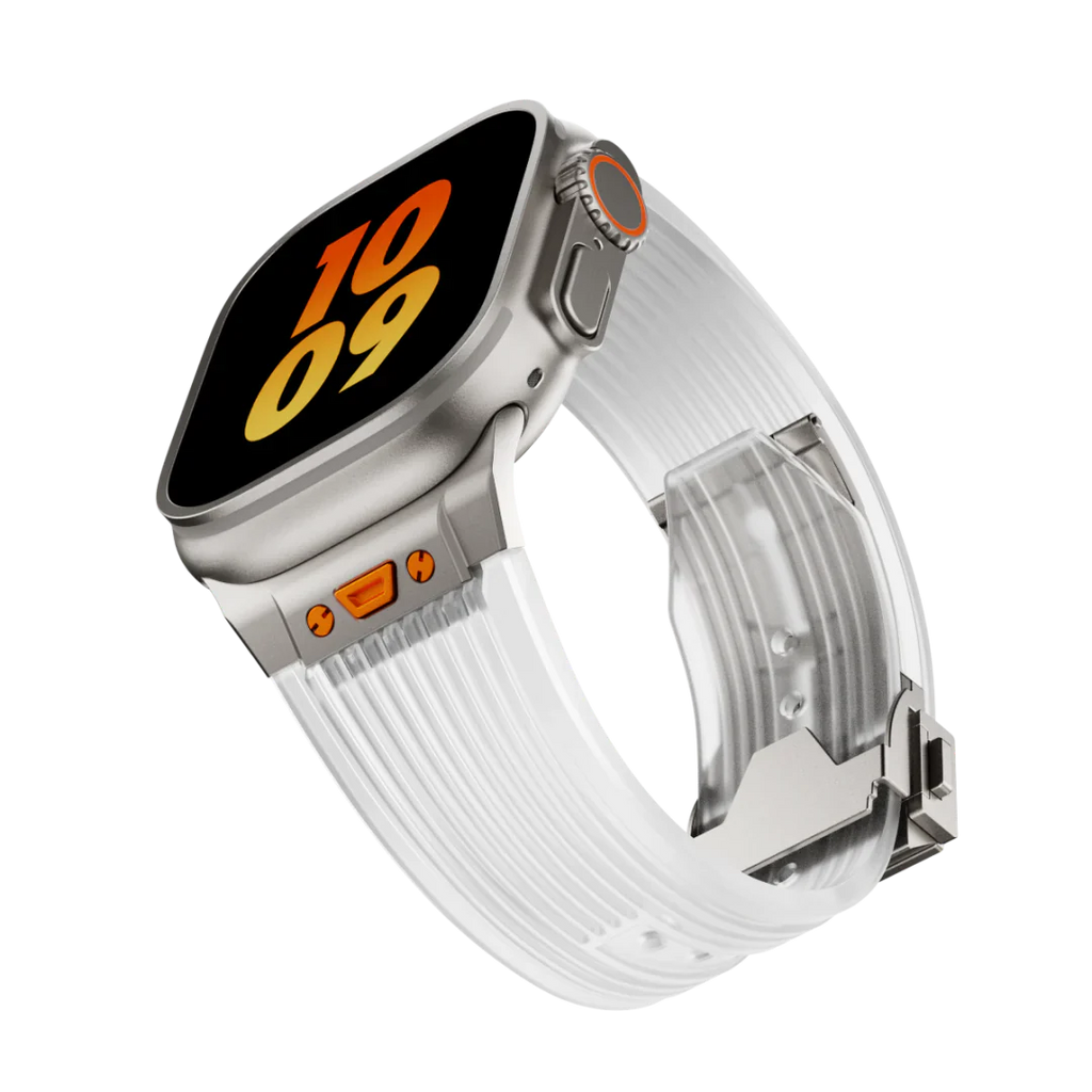 Avenza | Klar silikonearmbånd til Apple Watch | Petprovac