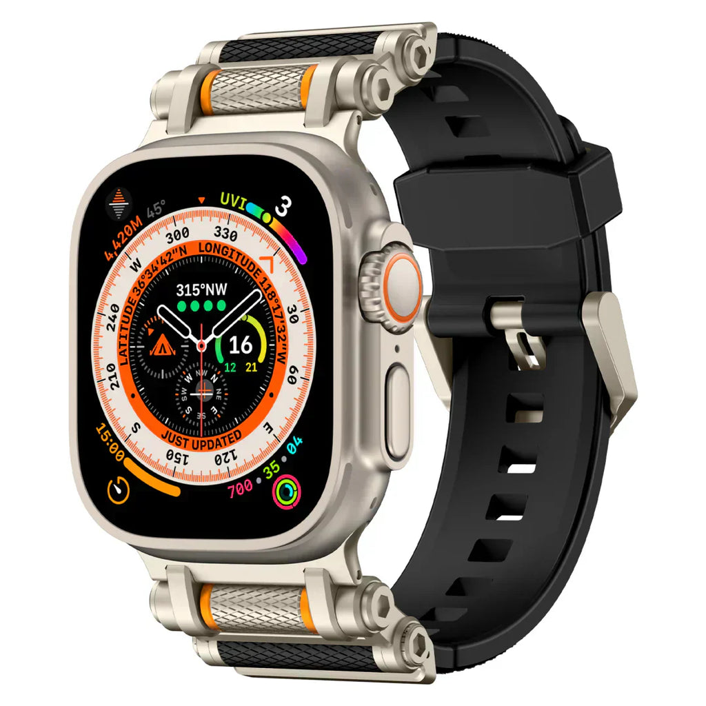 Kestrel | Tactical Rotating Silicone Strap for Apple Watch | Petprovac