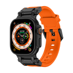 Meron Titanium-Head Silicone Band for Apple Watch | Petprovac