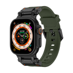 Meron Titanium-Head Silicone Band for Apple Watch | Petprovac