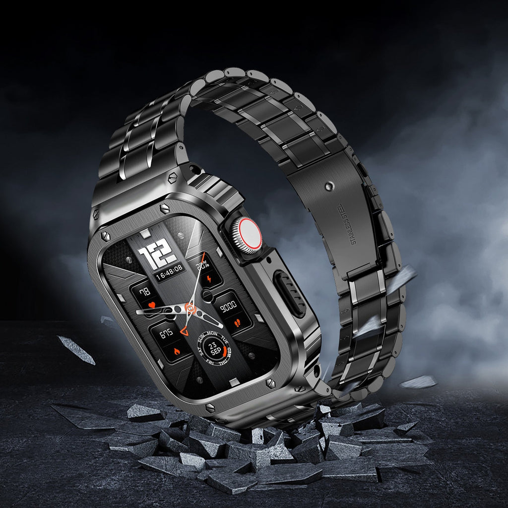 Avelon band och boett i rostfritt stål för Apple Watch | Petprovac