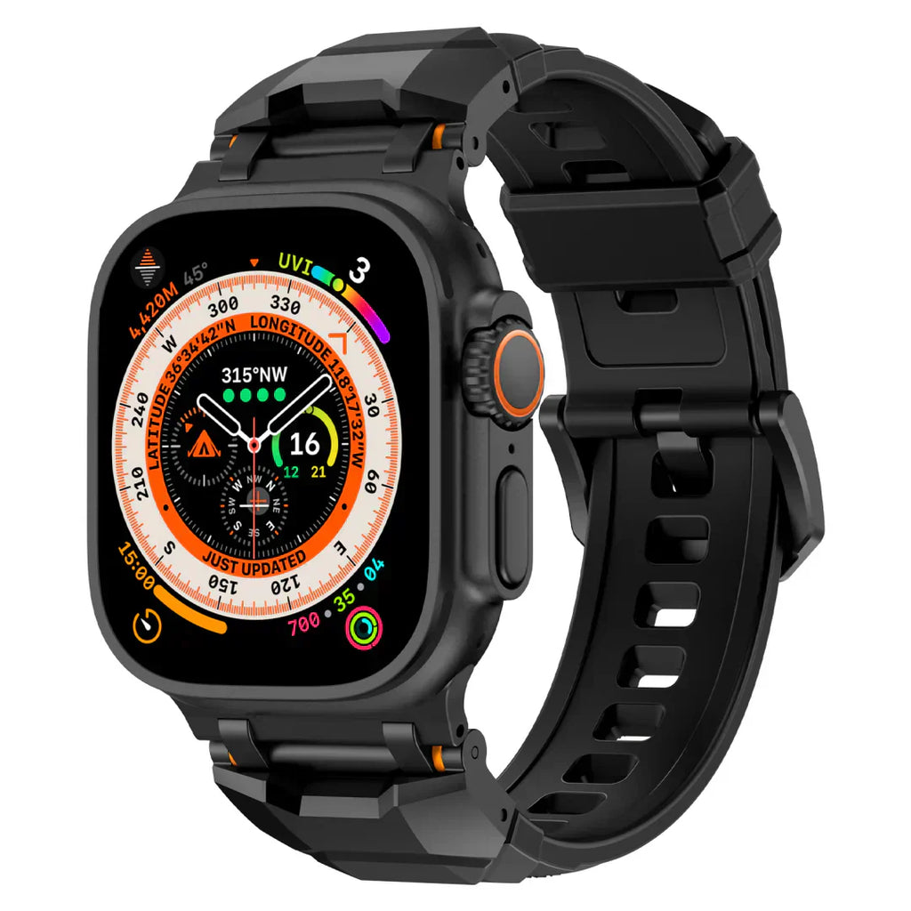 Norell Rugged FKM Band Compatible With Apple Watch | Petprovac