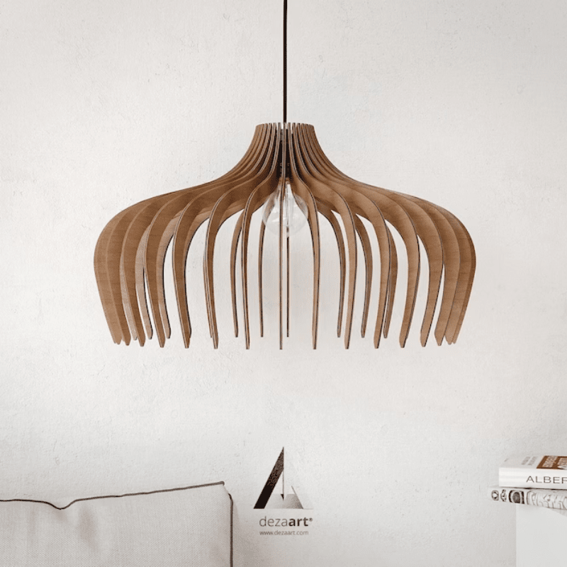 Rowan | Holz-Kronleuchter