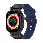 Meron Titanium-Head Silicone Band for Apple Watch | Petprovac