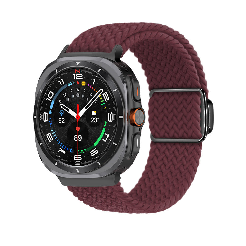 Cinturino in nylon intrecciato con fibbia magnetica Arivra per Galaxy Watch Ultra