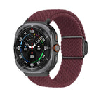 Cinturino in nylon intrecciato con fibbia magnetica Arivra per Galaxy Watch Ultra