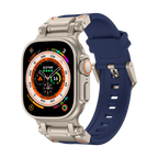 Meron Titanium-Head Silicone Band for Apple Watch | Petprovac