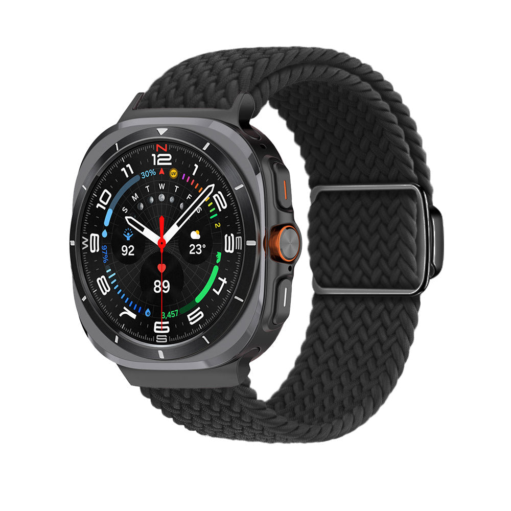 Cinturino in nylon intrecciato con fibbia magnetica Arivra per Galaxy Watch Ultra