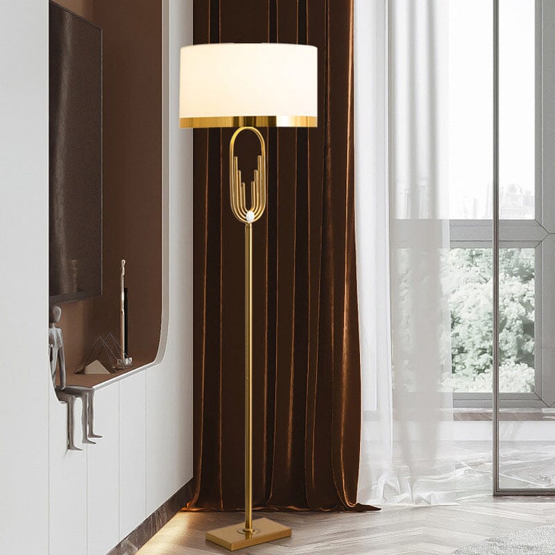 Aurelia | Art Deco Floor Lamp in Gold