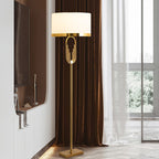 Aurelia | Art Deco Stehlampe in Gold