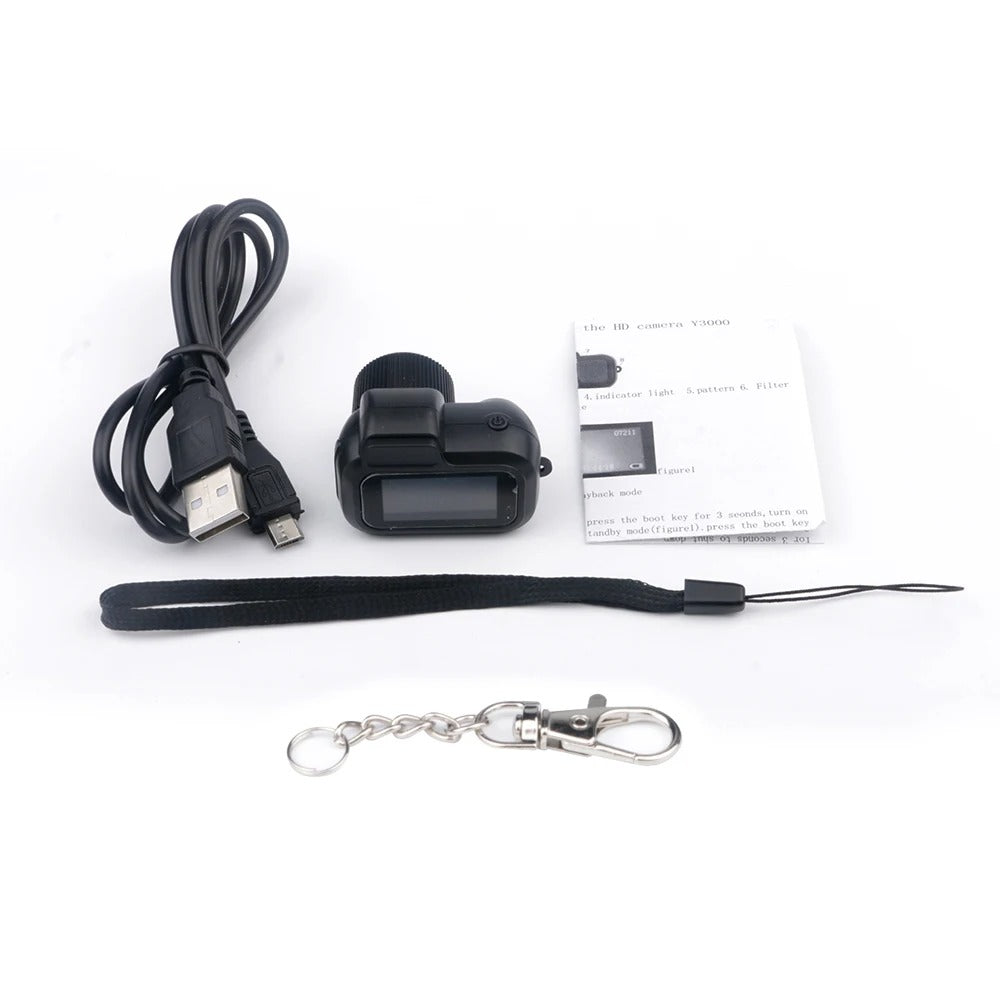 LumioJet Mini Matkakamera 1080P Erittäin Kompakti Taskukokoinen