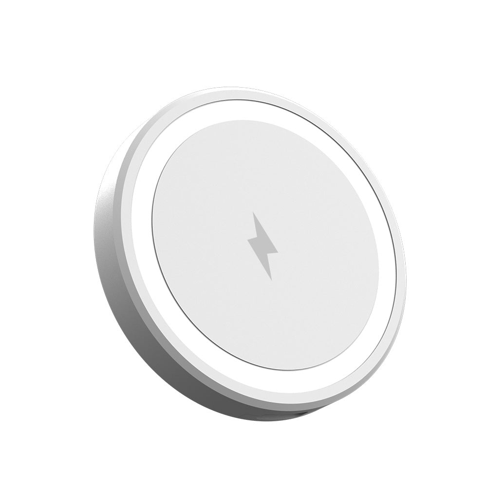 15W magnetická nabíjecí podložka s výsuvným stojánkem pro iPhone a Samsung kompatibilní s Qi