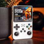 Retro håndholdt spillkonsoll med HD-skjerm og USB-lading