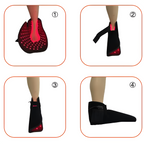 NexaStride vörösfény-terápiás cipők lábfájdalom enyhítésére és bőrápolásra