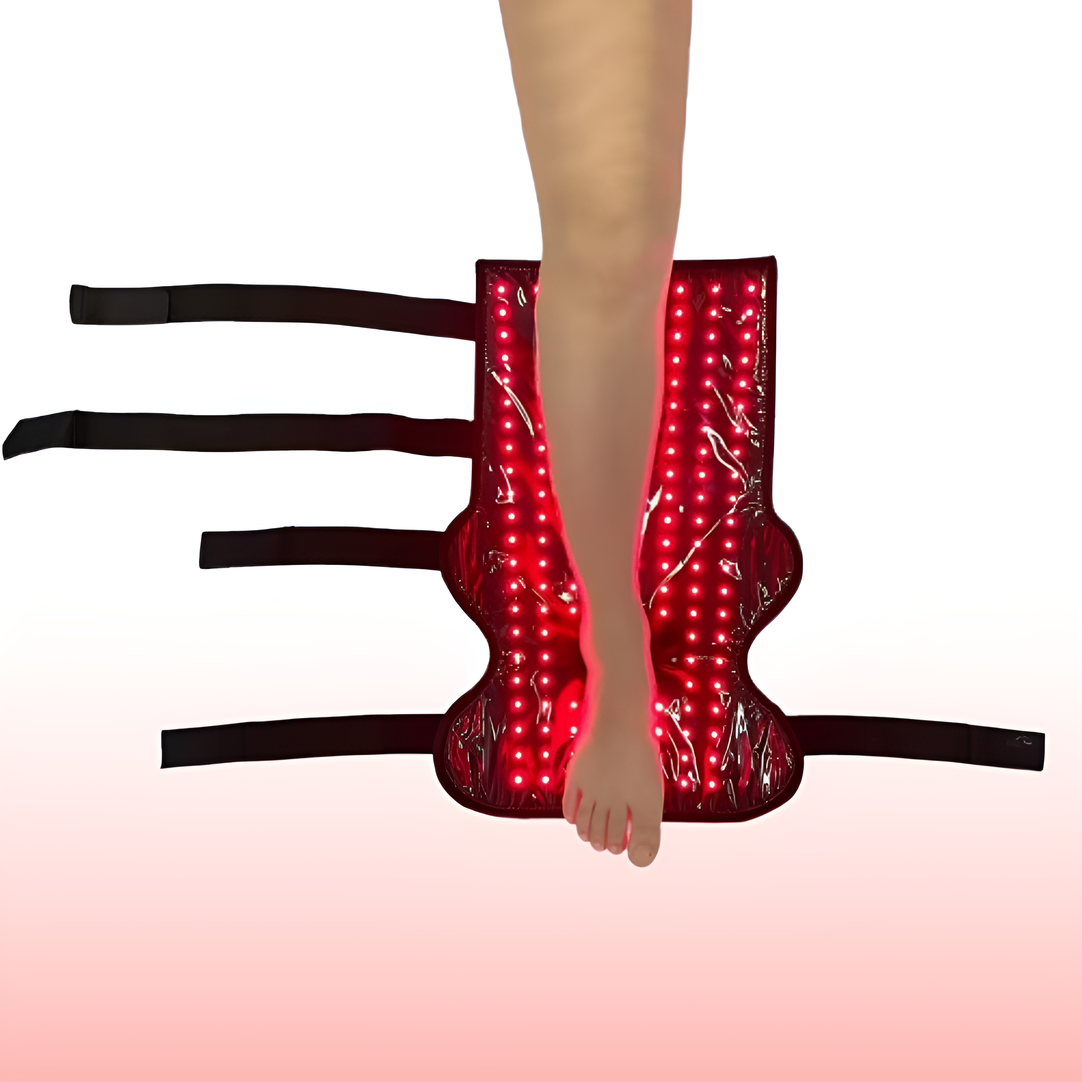 لفافة لوميغلايد الحمراء وتحت الحمراء للساق لعلاج ألم الكاحل والقدم