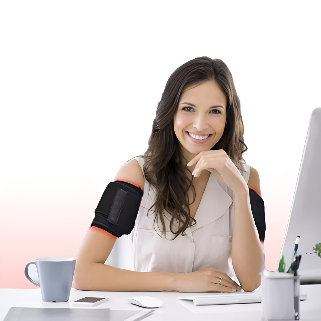 ソララフレックス アームラップ 二重波長 赤色および近赤外線 腱の痛み緩和用