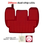 SolaraPulse Skulderindpakning med 660 Nanometer Rødt og 850 Nanometer Infrarødt Lys