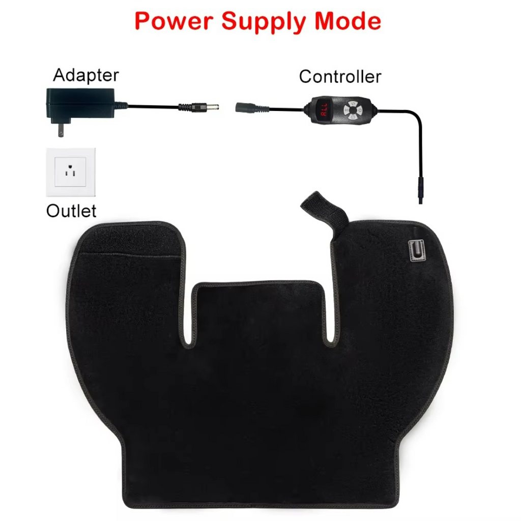 SolaraPulse Skulderindpakning med 660 Nanometer Rødt og 850 Nanometer Infrarødt Lys