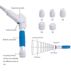 VeloPulse Kompakt Radial Stødterapiapparat til Plantar Fasciitis