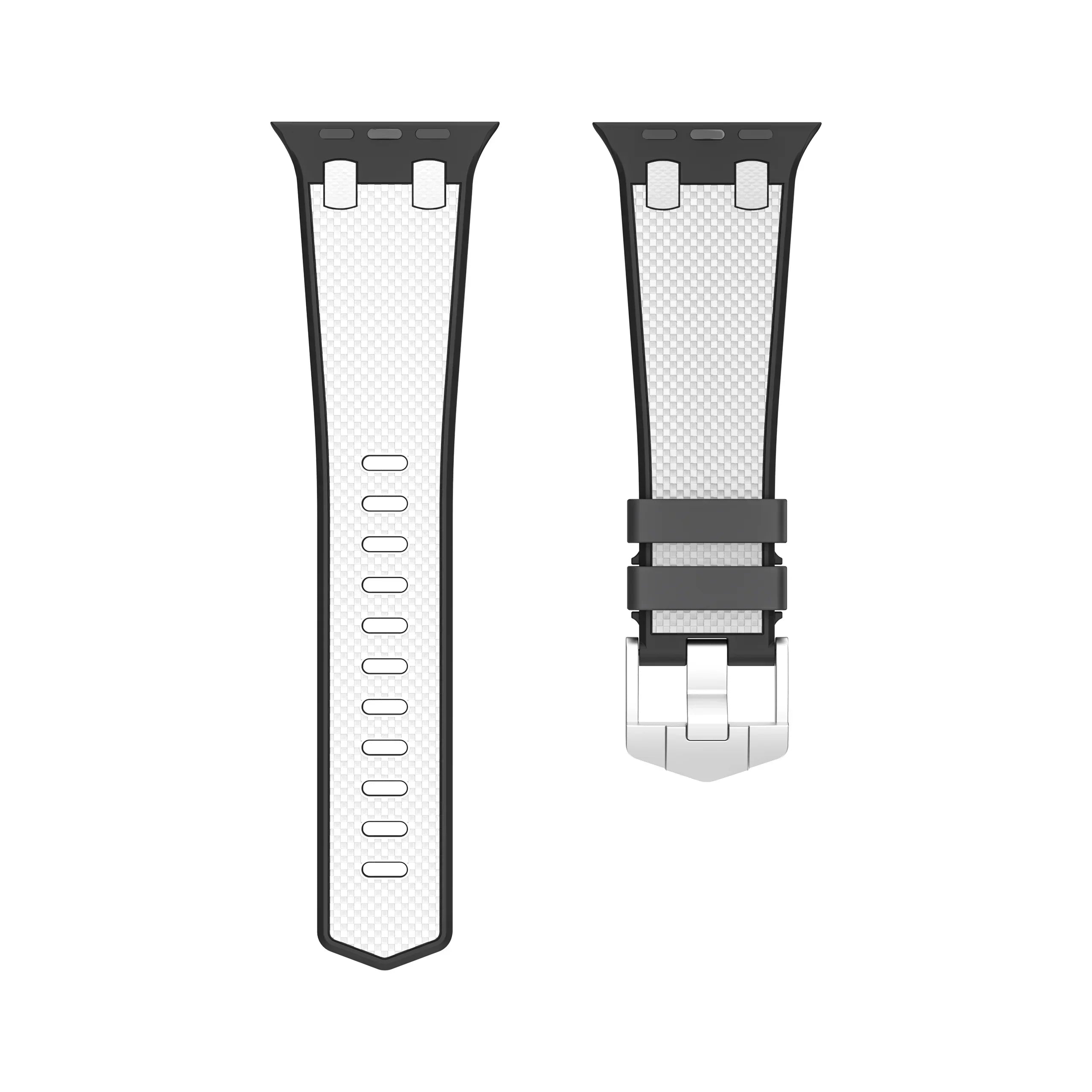 Aeria | Tweekleurige siliconen band voor Apple Watch | Petprovac