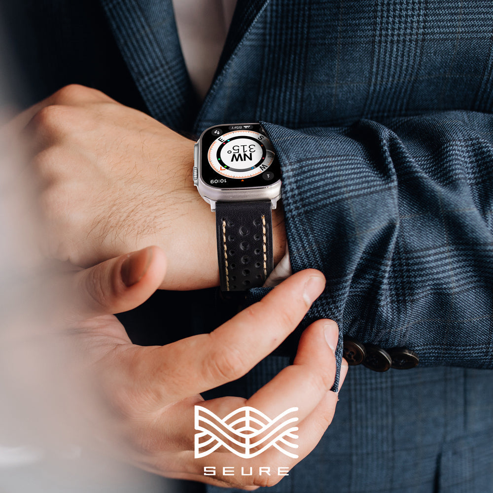 Classic Racing Läderrem för Apple Watch | Petprovac